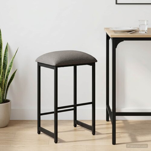  stolica Svjetlosiva 40 x 32 x 74 cm Konstruirano drvo Cene