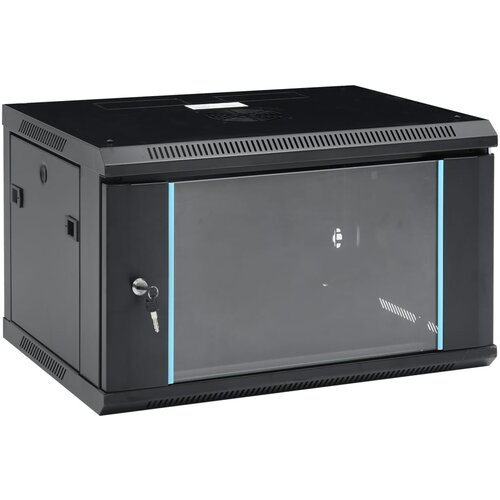 vidaXL Zidni komunikacijski ormar 6U 19" IP20 600 x 450 x 375 mm Cijene