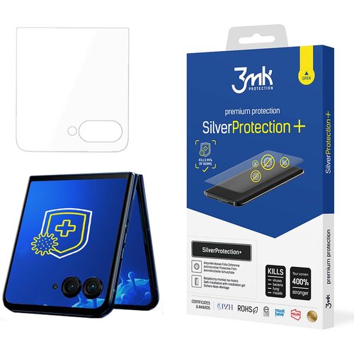 3mk MOTOROLA OVITEK RAZR 50 OVITEK ZA TELEFON SILVERPROTECTION+, (21976502) Slike