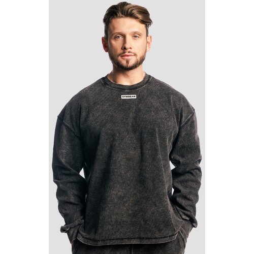 GymBeam Dukserica Aura Washed Black XXXL Slike