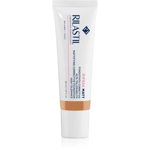 Rilastil Difesa Make Up Matt matirajoči tekoči puder odtenek 02 30 ml Cene