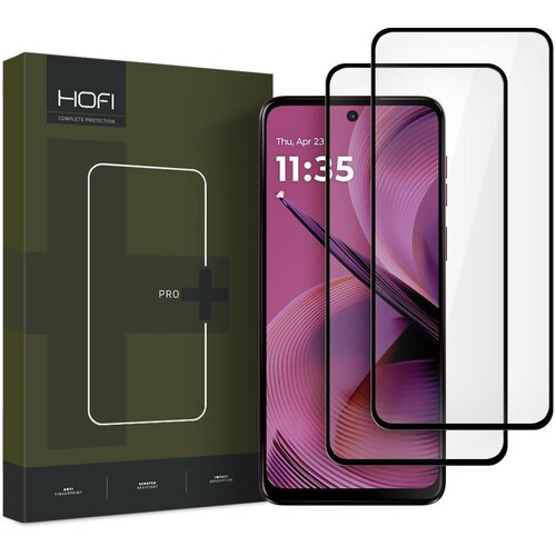 HOFI GLASS PRO+ KALJENO STEKLO 2-PAKET ZA MOTOROLA MOTO G55 5G ČRN, (22002166) Cene