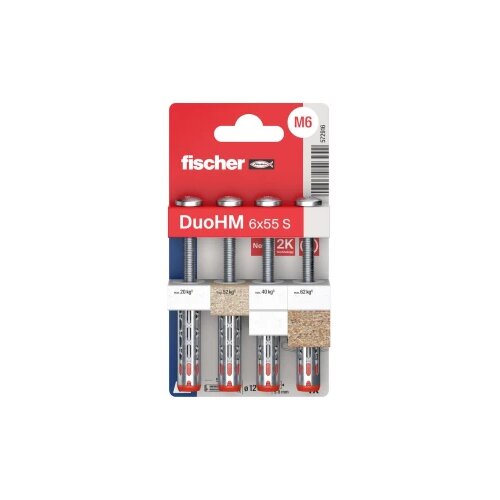 Fischer DuoHM 6x55 S PH TX tipla za šuplje zidove 55 mm 572916 4 St. Cijene