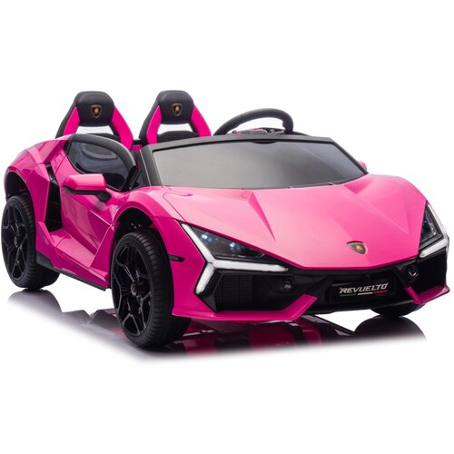  Licenciran avto na akumulator Lamborghini Revuelto XL STRONG - dvosed - roza Slike