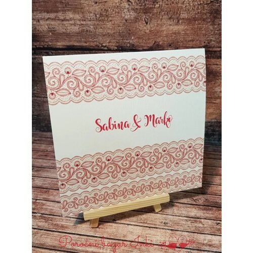  Poročna vabila ČIPKA PORČIP 117 Cene