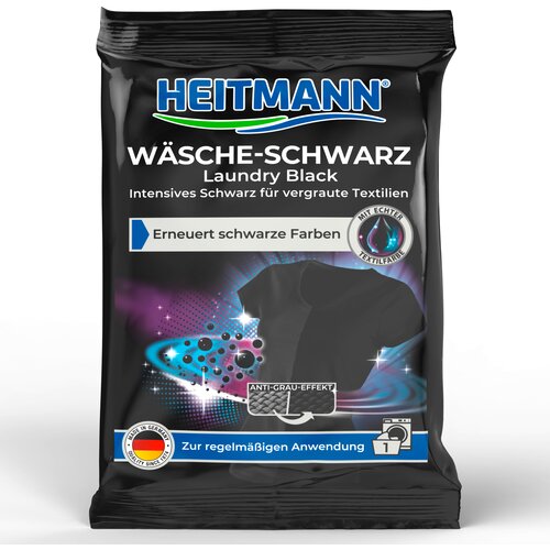 HEITMANN Sredstvo za bojenje ve&scaron;a, Crno, 50g Cene