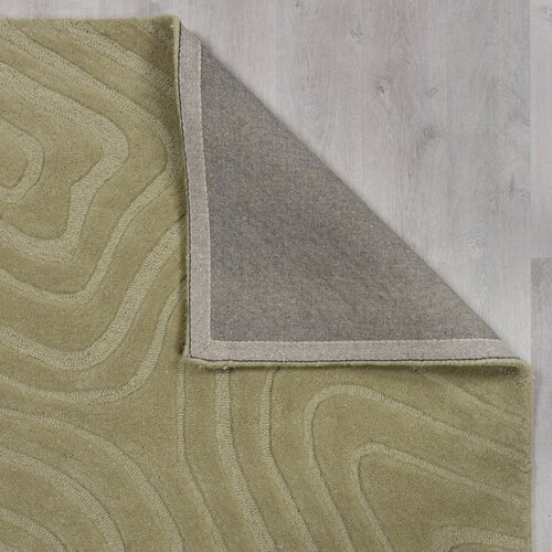 Flair Rugs kaki zelen ročno tkan volnen tekač 60x230 cm mesmerise sage &amp;ndash; Slike