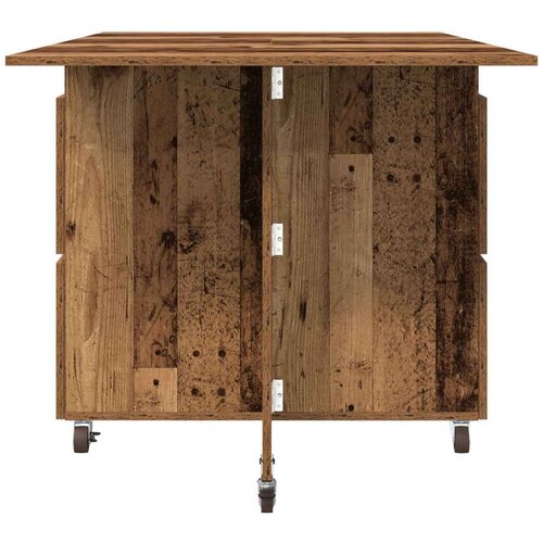  Blagovaonski stol 2 pcs 140 x 80 x 77 cm Konstruirano drvo Slike