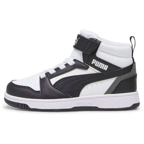 Puma Patike za dečake Rebound V6 Mid Ac+Ps, Crno-bele Cene