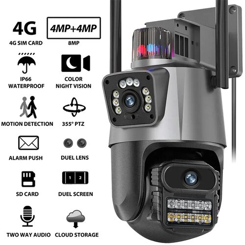  WIFI kamera 2 sočiva DVE Nezavisne DUPLA KAMERA Cene