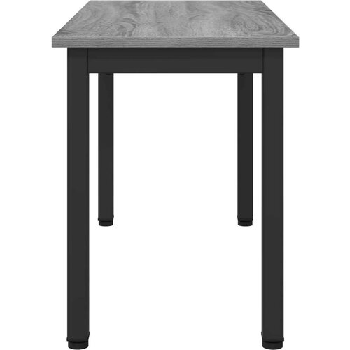  Klupa Siva Sonoma 80 x 35 x 45 cm Konstruirano drvo Slike