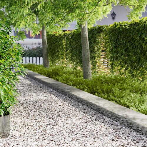  Ograda oko Travnjaka 20 pcs 103 x 30 cm metal Srebrna Slike