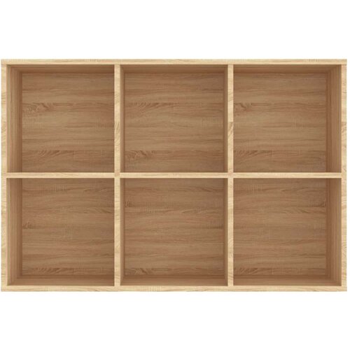  za knjige / komoda boja hrasta 66 x 30 x 97 8 cm iverica Slike
