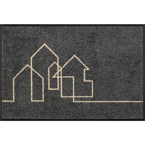 wash+dry PREDPRAŽNIK Linestreet 40/60 cm potiskano siva Cene