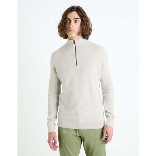 Celio Sweater Celim with zipper collar - Men Slike