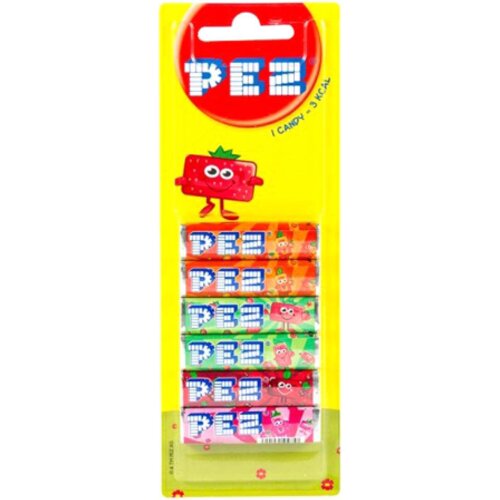Pez bombone Voćni mix 6x8g Slike