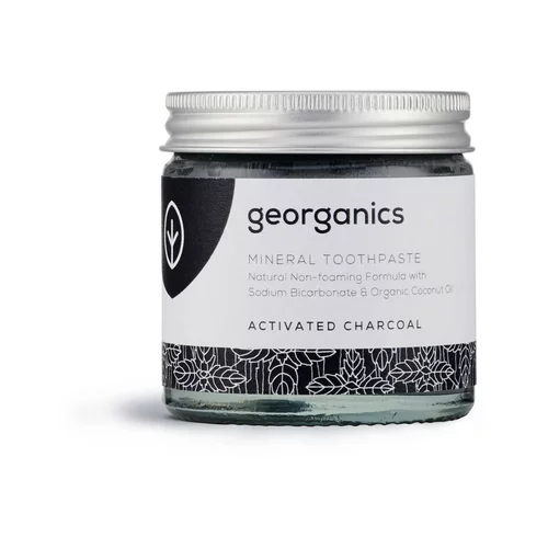 Georganics Mineralna zobna pasta, 60 ml - Activated Charcoal