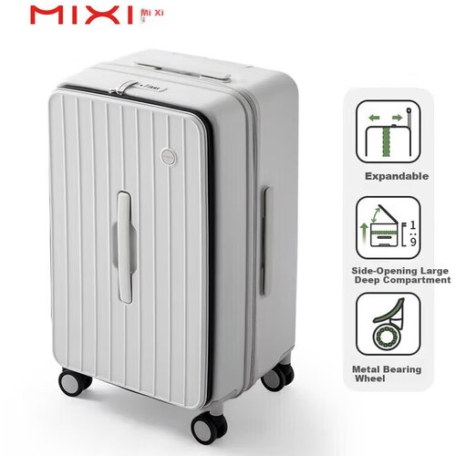  Mixi Kofer, 60.96cm, Sivo-Beli Cene