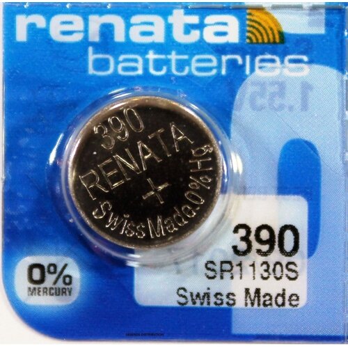 Renata SR390/Z baterije silveroxide 1.55V 390/SR1130S srebro oksid/dugme baterija sat Slike