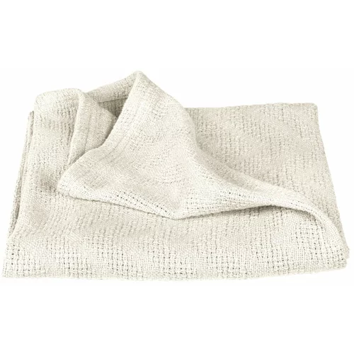 Roba Krem pletena deka za bebe od organskog pamuka 80x80 cm Seashells –