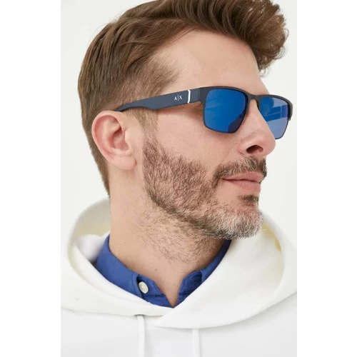 Armani Exchange Sunčane naočale za muškarce, boja: siva