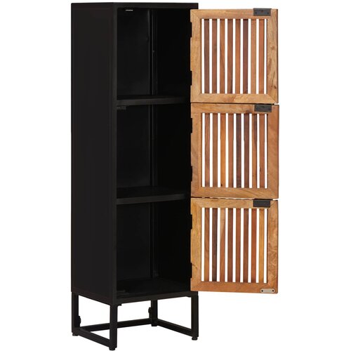  Highboard 35 x 30 x 120 cm Čvrsto Mango Drvo i Inženjersko Drvo Slike