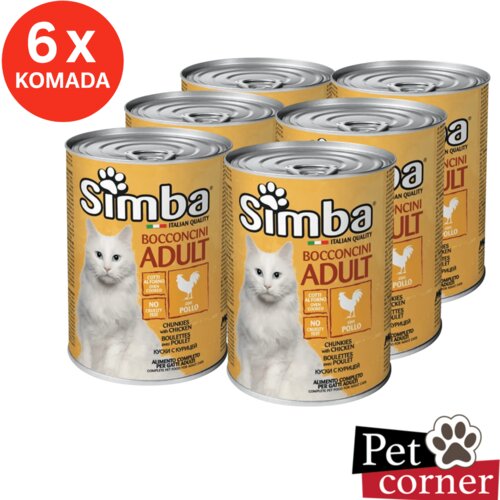 Simba za mačke piletina 415g, pakovanje 6 kom Slike