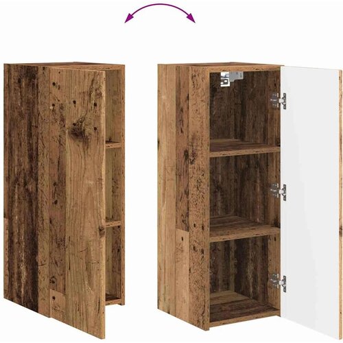  zidni ormar Staro drvo 30 x 31 x 80 cm Konstruirano drvo Slike