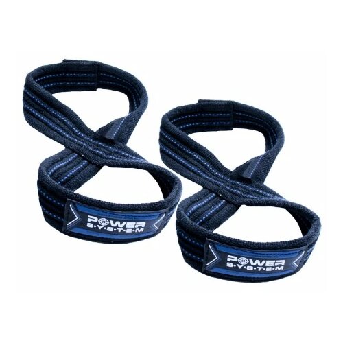 Power System Lifting Straps Figure 8 Silové Popruhy Trhačky Modré Cene