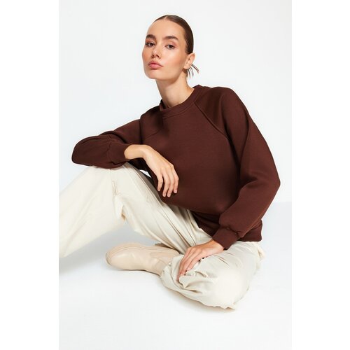 Trendyol Sweatshirt - Brown - Regular fit Cijene