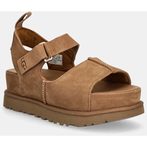 Ugg Sandali &amp;amp; Odprti čevlji Sandales Classic Ultra Mini daim souple Kostanjeva Slike