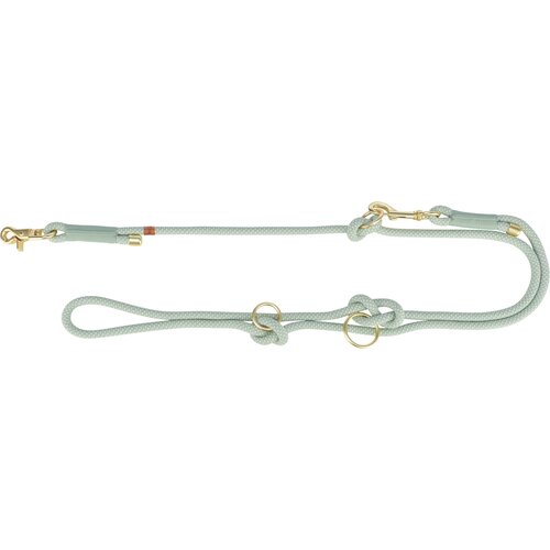 Trixie nastavljiv pasji povodec Soft Rope, zelena/mint Cene