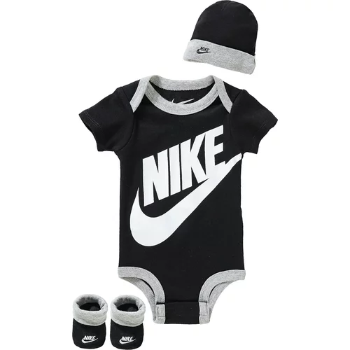 Nike Sportswear Komplet 'Futura' pegasto siva / črna / bela