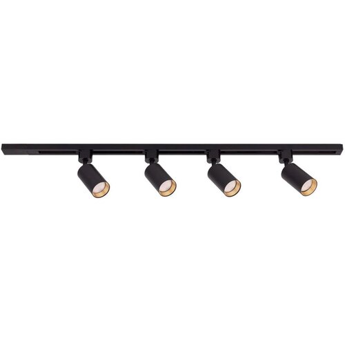 SPOT svetiljka za &scaron;inski sistem TRACER 4x GU10/10W/230V, 1 m, crna Cene