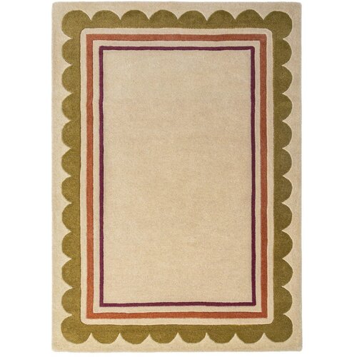Flair Rugs Ročno tkana volnena preproga v naravni barvi 120x170 cm Lois &ndash; Cene