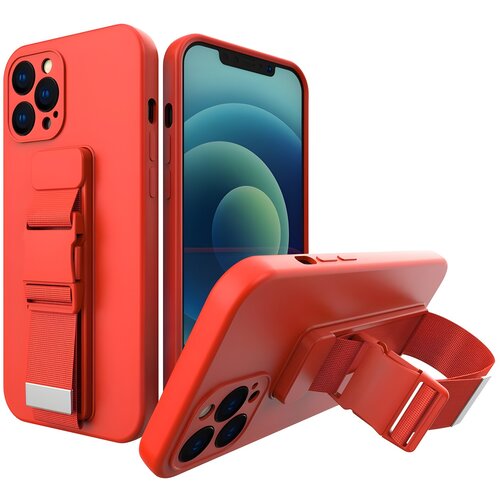 IZMAEL.eu Ohišje Rope Case za Samsung Galaxy A52 5G/Galaxy A52 4G/Galaxy A52s 5G - Rdeča Cene