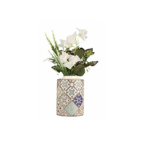 WALLXPERT decorative pot multicolor keramička vaza YL726 Slike