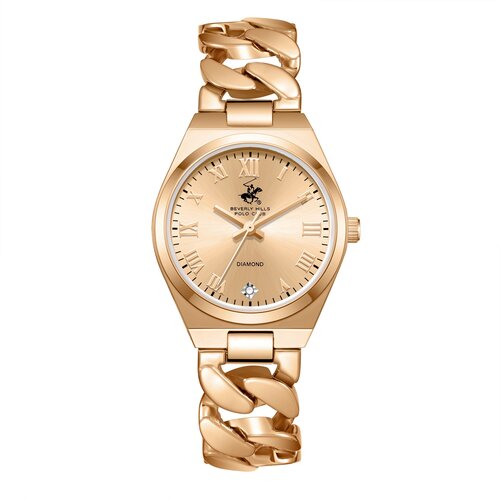 Beverly Hills Polo Club Ženski sat BP3879C.410, Roze gold kući&amp;scaron;te, Rose gold Slike
