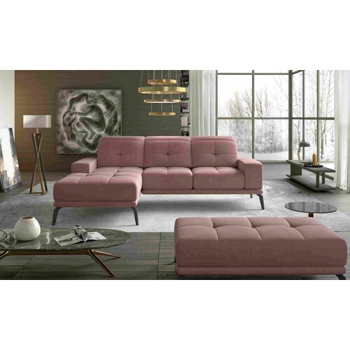  Sjedea garnitura TORRENSE-mat velvet 63-lijeva Slike