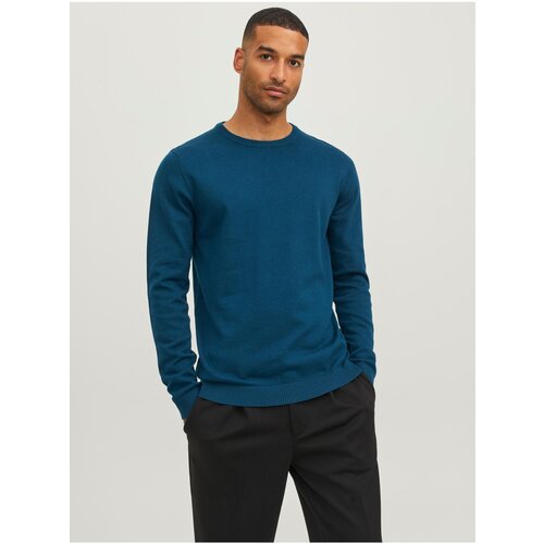 Jack & Jones Blue Mens Basic Sweater Basic - Men Cene