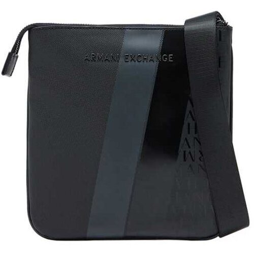 Armani Exchange crna muška torbica Cene
