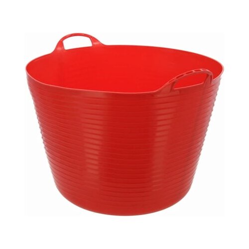 Kerbl Prilagodljivo korito FlexBag 42 L - Rdeča Slike
