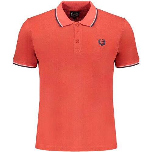 Gianmarco Venturi MEN&#39;S RED SHORT SLEEVED POLO SHIRT Cene