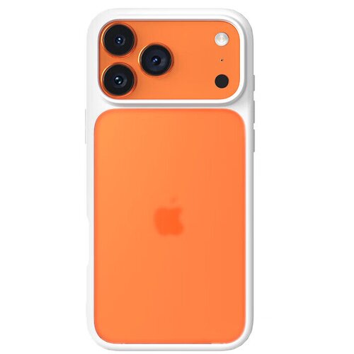  Lanxingxiansheng Maska za mobilni telefoniPhone 17 Pro Max, Sivo-bela Slike
