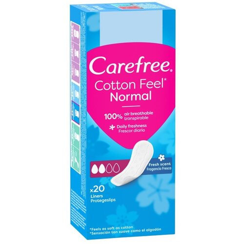 Carefree Cotton Fresh dnevni ulo&amp;scaron;ci 20 komada Slike