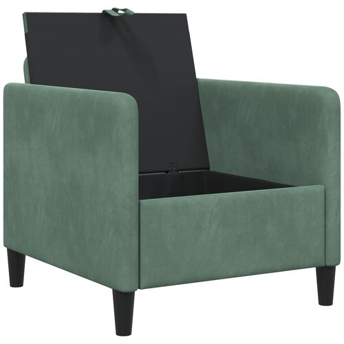 SOFA s pohranom Morska zelena 72 x 78 x 87 cm Poliester Slike