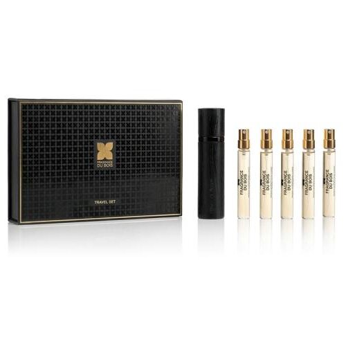 Fragrance Du Bois Travel Set Fashion Capitals Collection set: Parfum New York Intense 7,5 ml + Parfum London Spice 7,5 ml + Parfum New York 5th Avenue 7,5 ml + Parfum Milano 7,5 ml + Parfum Voyage a Paris 7,5 ml unisex Cene
