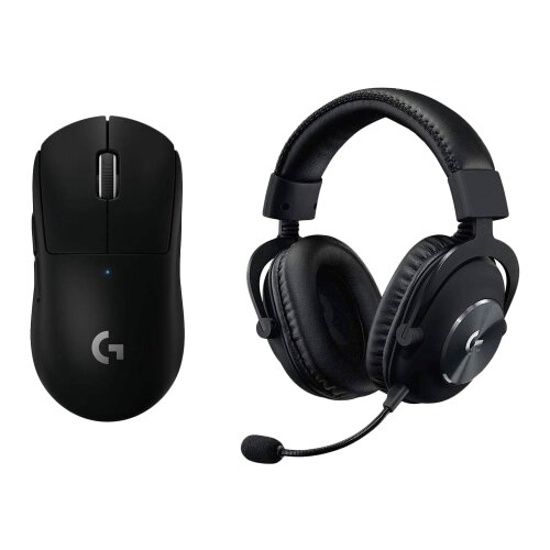 Logitech G PRO X Wireless LIGHTSPEED Gaming Mouse and headset BLACK 991-000537 Cene