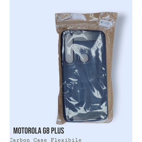  Carbon case fleksibilna maskica za Motorola G8 Plus Slike