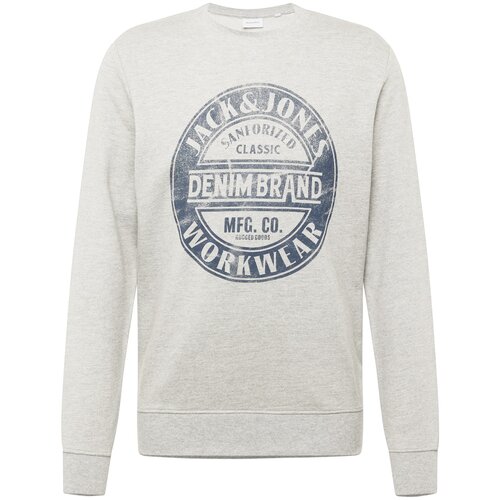 Jack &amp;amp; Jones Sweater majica tamno plava / siva melange Slike